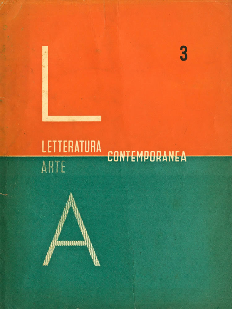 Letteratura Arte Contemporanea, N 3 maggio-giugno 1950, copertina
